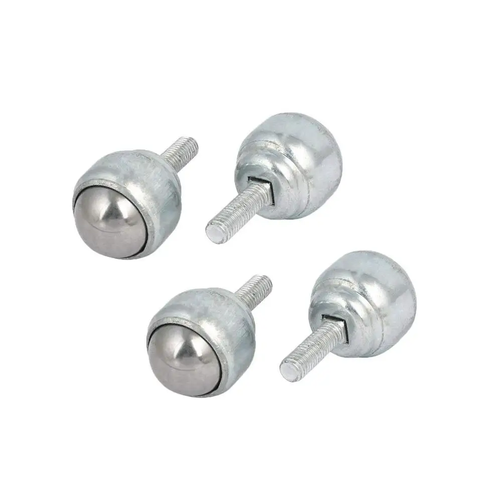 Pop up Round Two Holes 22mm Plastic Toy Ball Transfer Unit UFO Wheel Steel Pressed housing Small Cheap Flange Caster Roller