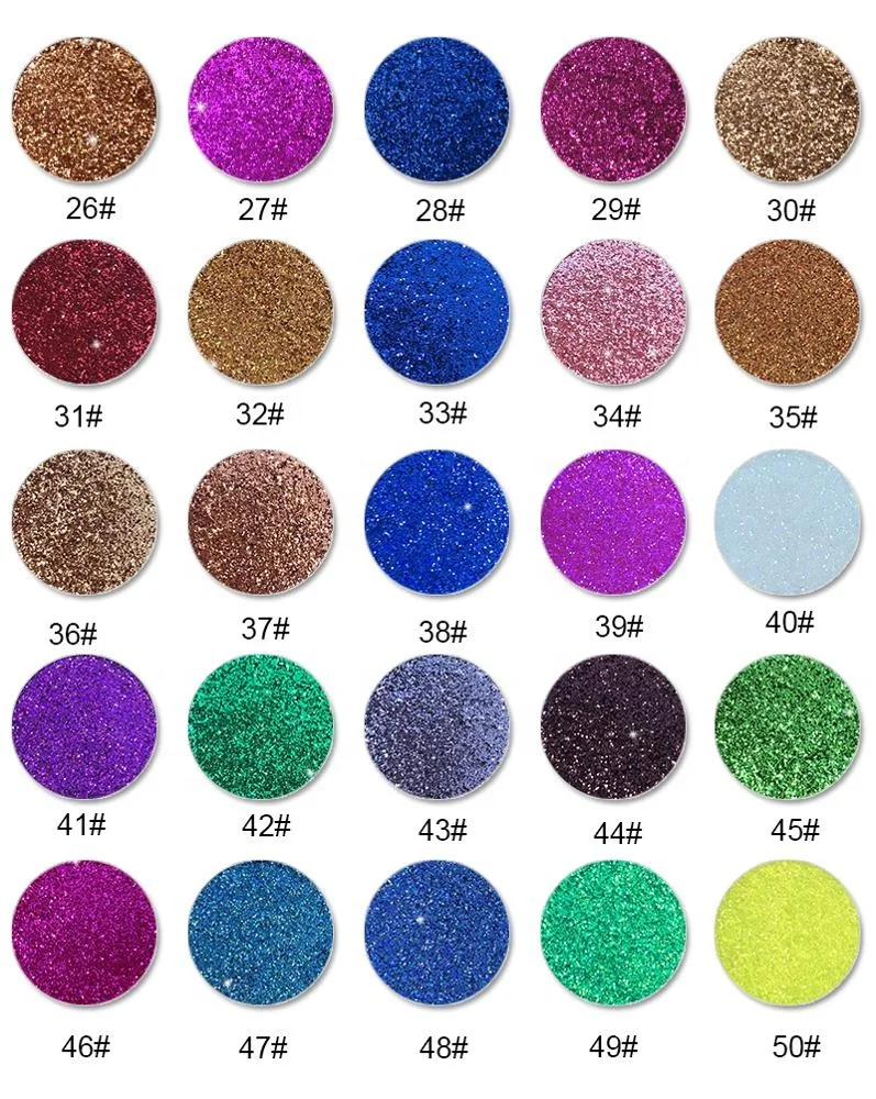 Cosmetics vegan makeup organic loose pigments your own brand round single eyeshadow