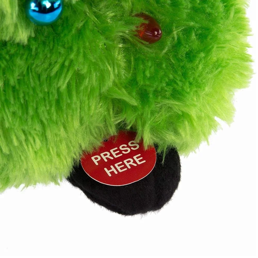 Cuddle Funny Plush Toy Stuffed Animal Toy Singing Dancing Light Up Christmas Tree
