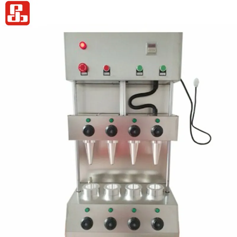 Automatic Pizza Cone Machine Commercial Food Snack Display Pizza Cone Oven Production Line Bakery Equipment