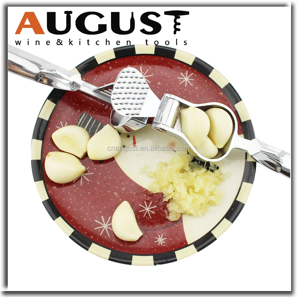 Ebay best seller Zinc alloy Professional easy use Crush Garlic press china supplier