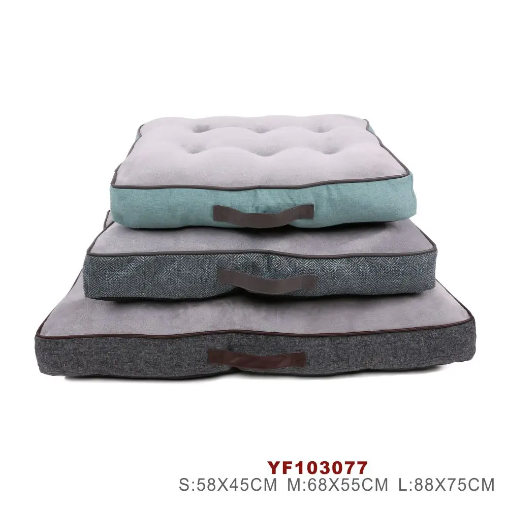 Оптом мягкий уютный теплый ортопедический мягкий пенопласт с памятью кровать для собаки