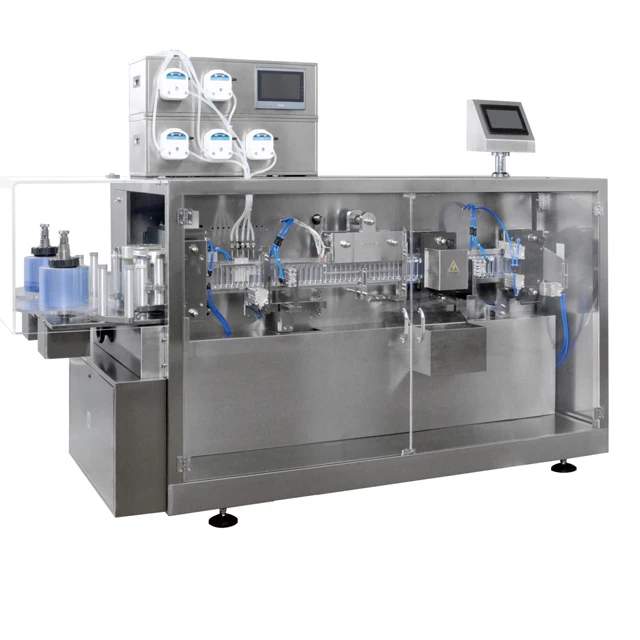 Newly GGS-118B (p5)Automatic PVC PE pharmaceutical Oral liquid packing machine