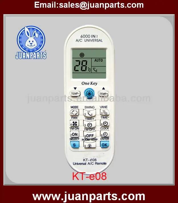 KT-e08 remote control for air conditioner