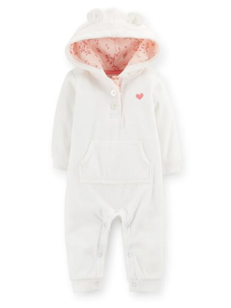 newborn fleece jumpsuit