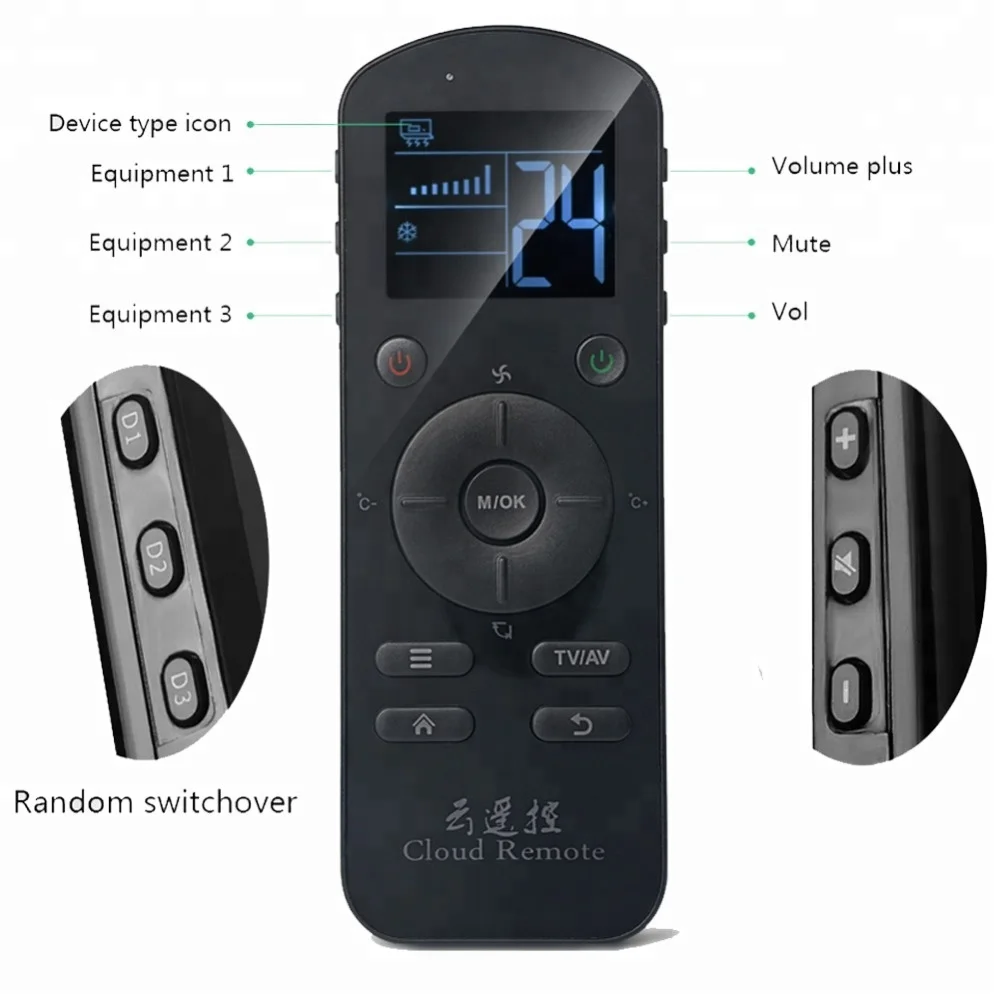 APP Remote Control Universal Intelligent Cloud Remote Control Infrared for Home Appliances Air Condition Box TV Remote Control