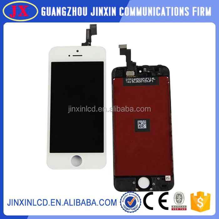 Оригинальный черный сенсорный экран для iphone 5S 5 жк сборки