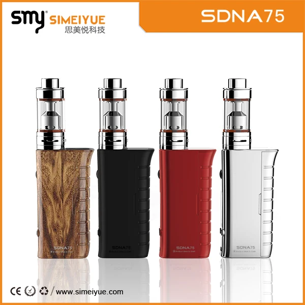 Высочайшее качество DNA75w чип SDNA 75 Вт окно мод Smy новый дизайн Evolv ДНК чип SNDA 75 мод с дешевым цена