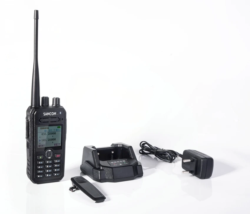 Двухдиапазонная рация SAMCOM AP-400UV Plus VHF/UHF 5 Вт/2 Вт DTMF VOX двухсторонняя