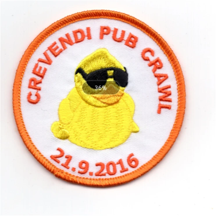 Wholesale custom skull rose embroidery patch iron on safety  embroidery patch for garment decoration