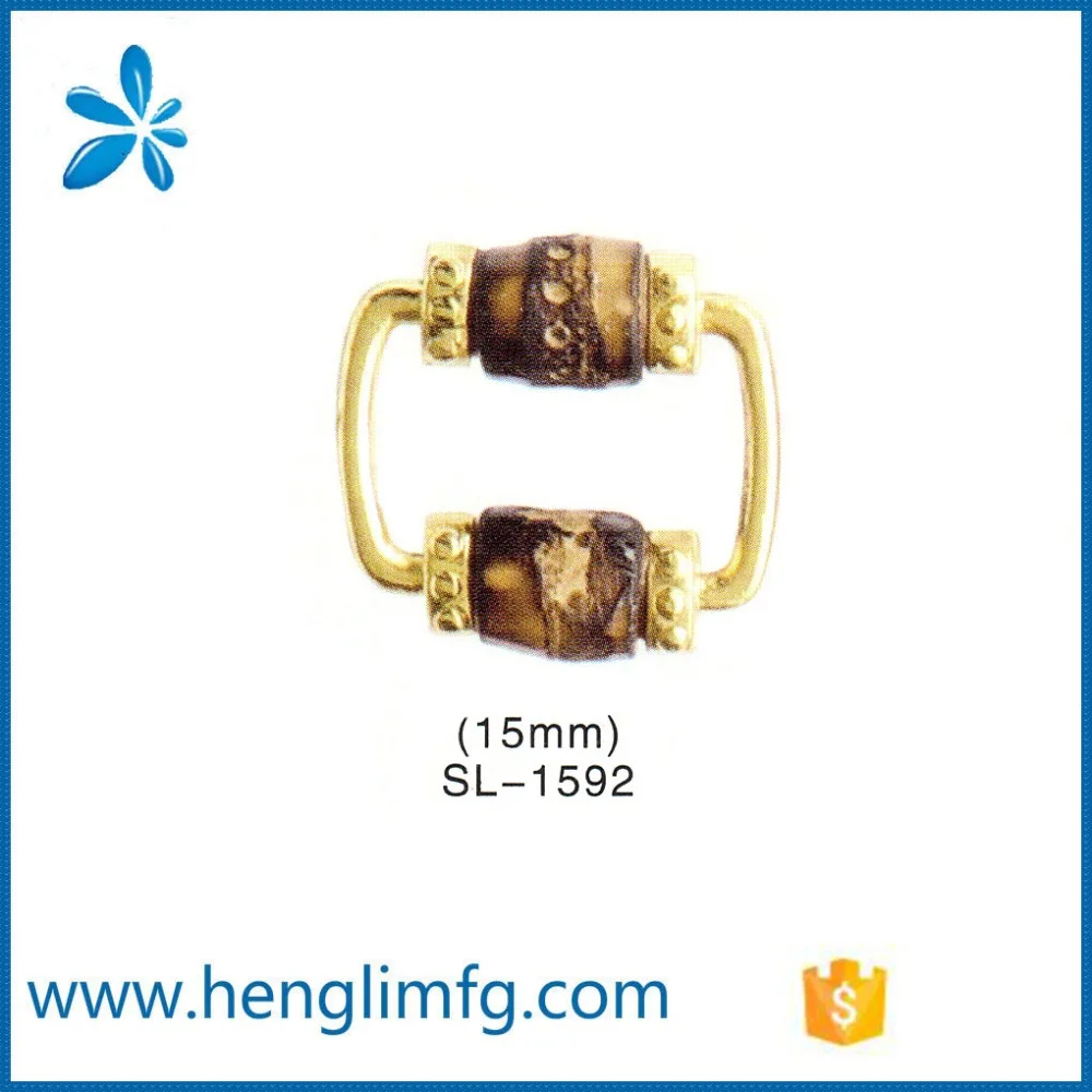 Замена металла античная твердой латуни ремень пряжка для ремесел