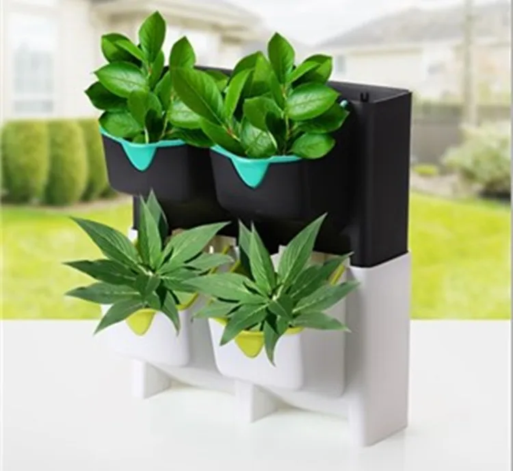 Новый дизайн прямоугольник суккулент цветочные горшки Большие stackable pots