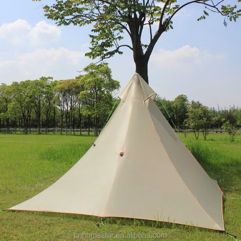 New arrival Oversized Pyramid shaped fabric double swag 12 men tent