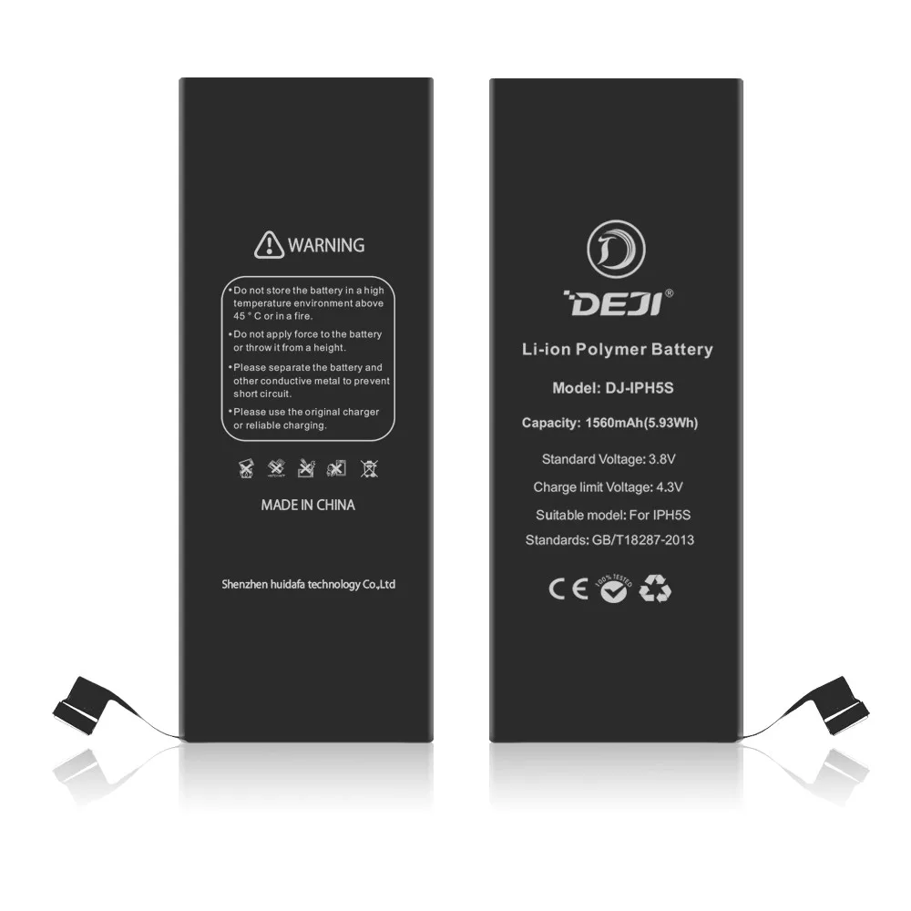Новый мобильный телефон батареи для iphone 5S deji зарядное Дешевые Цены