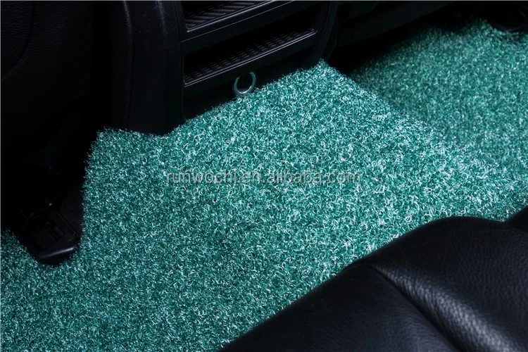 Eco-friendly PVC coil car carpet mat roll or set or pc
