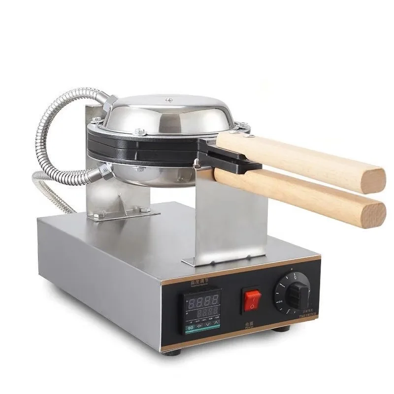 
Best Price Commercial electric hong kong cone machine egg bubble waffle maker red color 