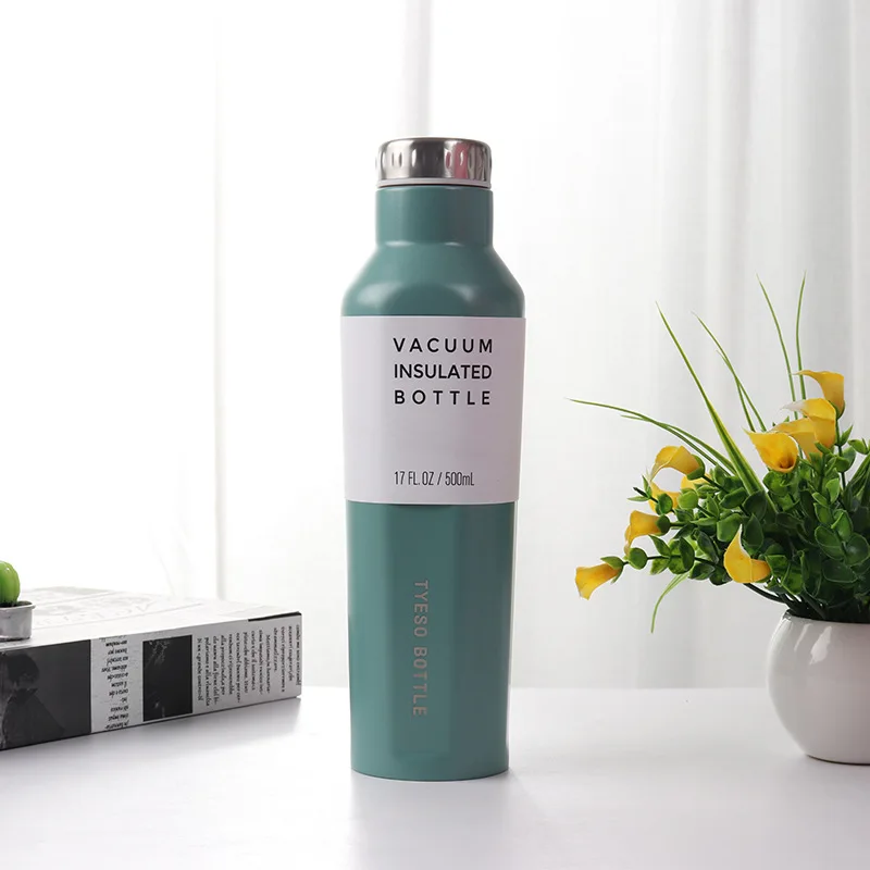 2019 New Products Double Wall Vacuum Stainless Steel Insulated Thermo Hot Water Bottle Diamond Tumbler