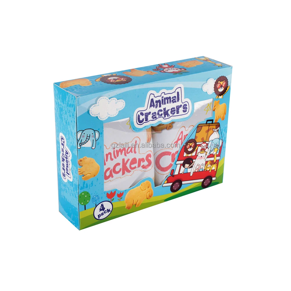 Animal Cracker and Cheese Snacks