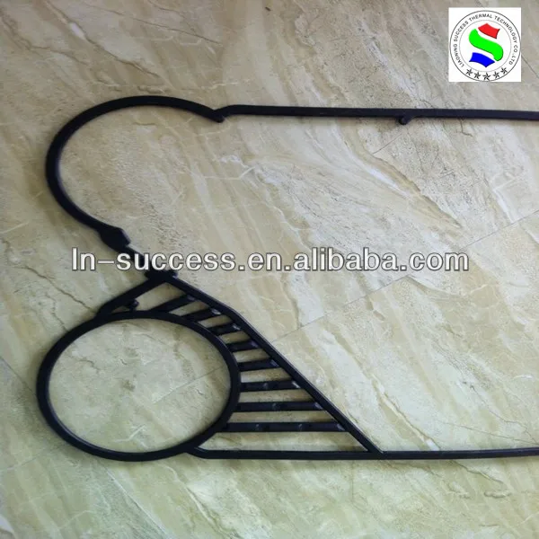 Заменить OEM пластинчатый теплообменник черной резиновой прокладкой