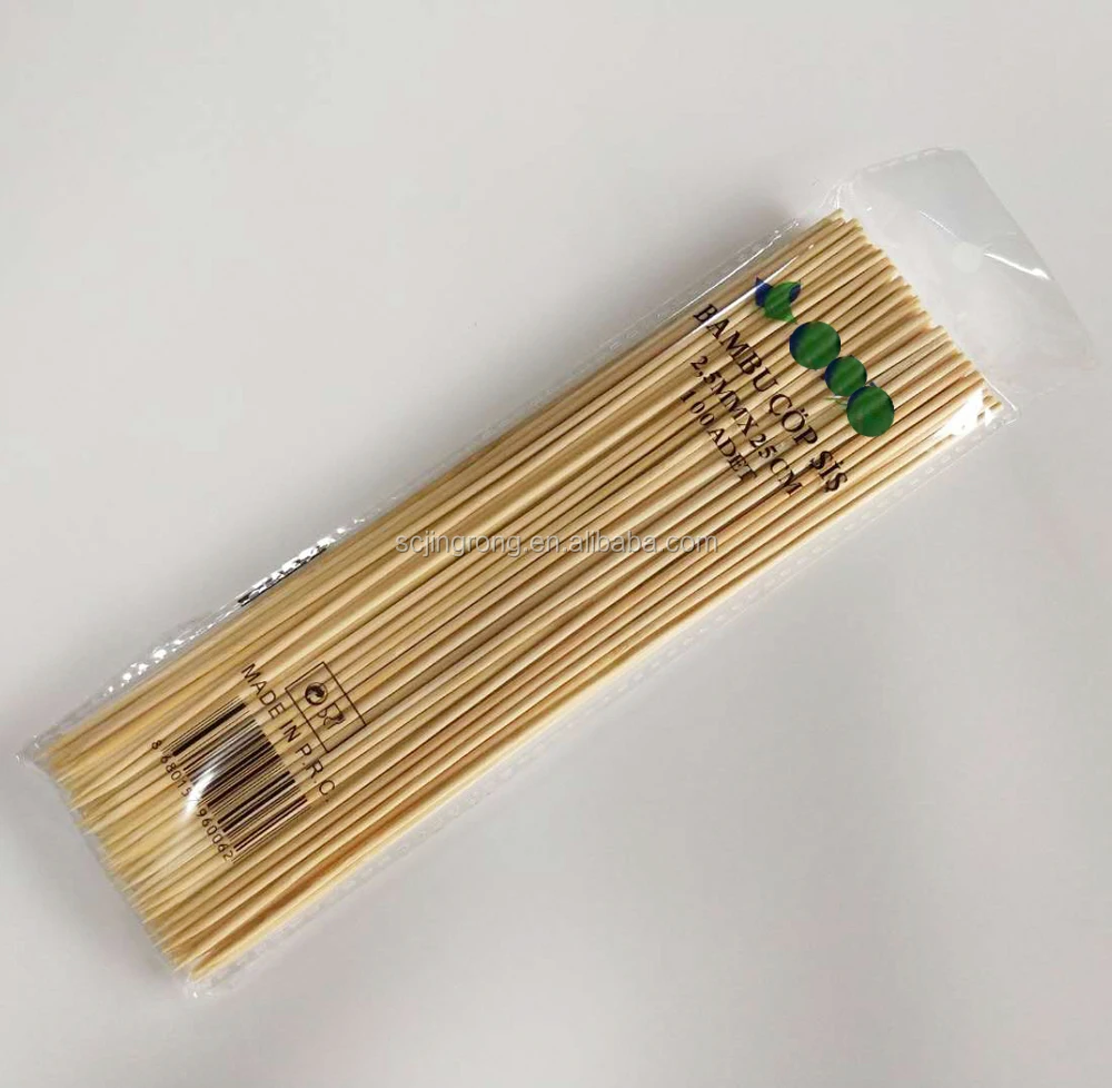 
bamboo sticks bamboo skewers food grade round barbeque skewers 
