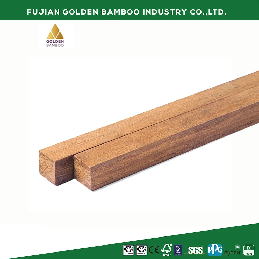 Carbonized bamboo material decking floor joist panel board