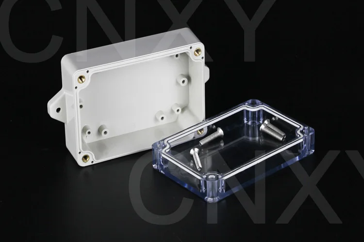 IP 65 Waterproof ABS enclosure plastic junction box with ear 100*68*40mm