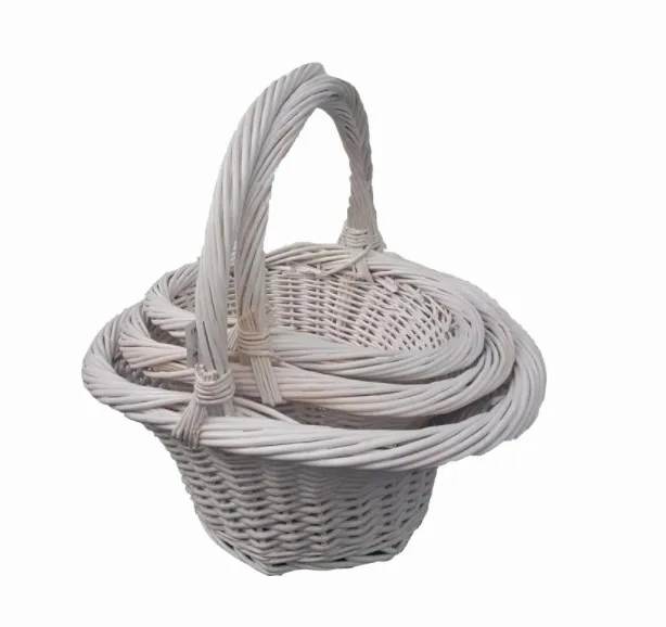 
16 inch wicker willow basket for gifts 