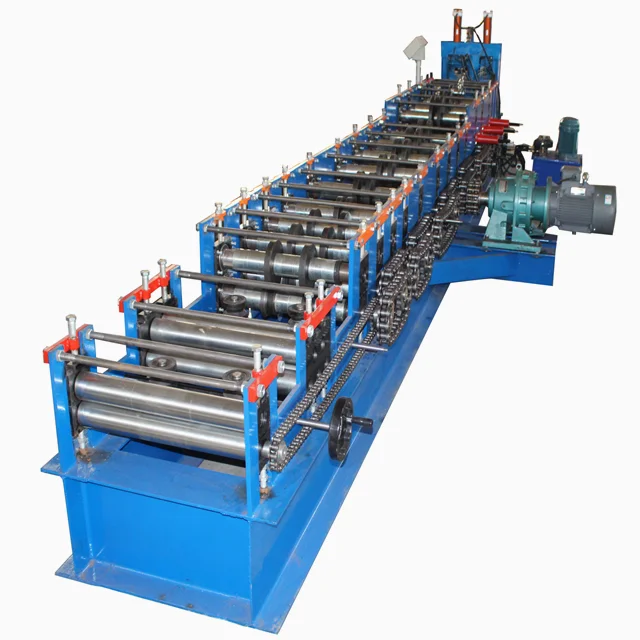 
Hydraulic cutting Steel Profile Channel Shape Metal C Z purlin making machine C purlin roll forming machine 