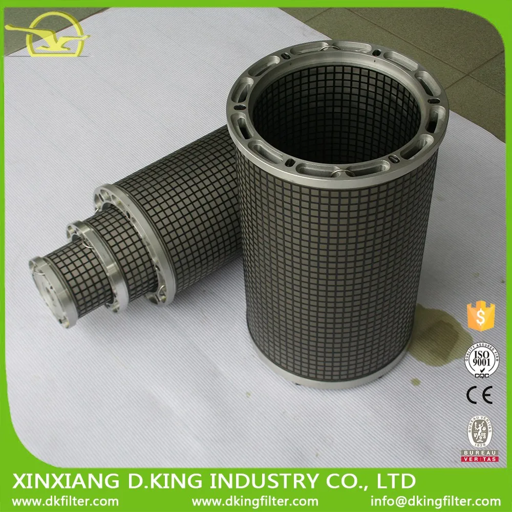 Wide operation temperature range multi-mantle type hydraulic oil filter