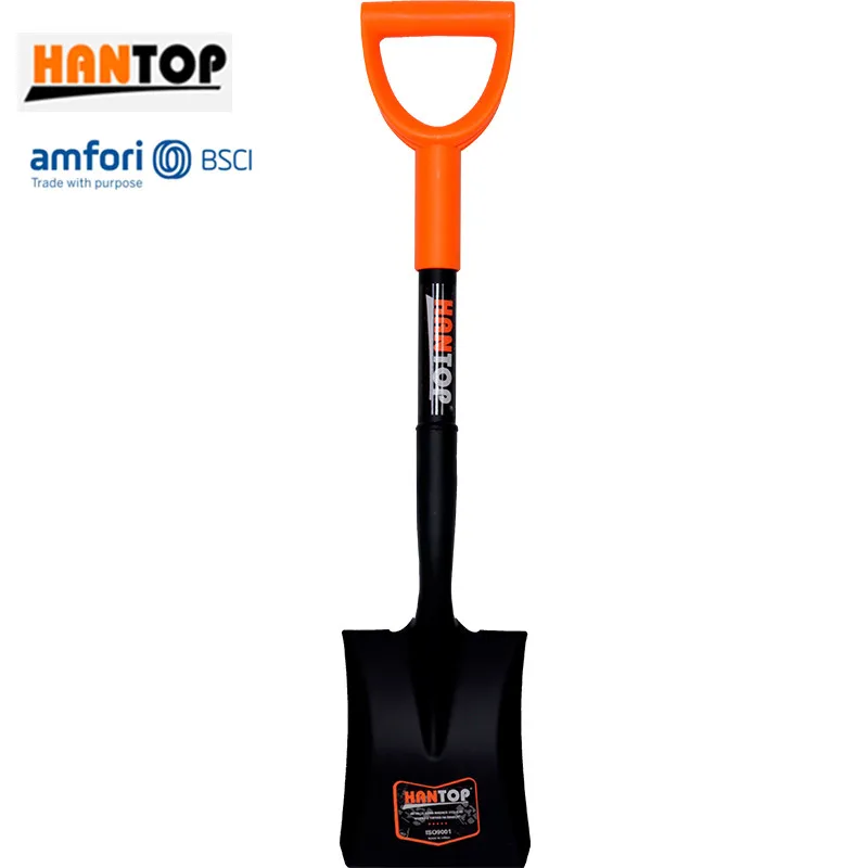 21812 Mini square shovel all metal handle