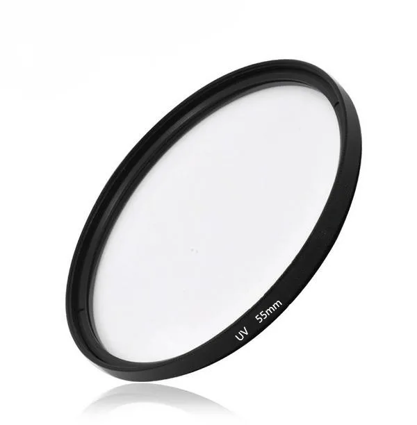 DSLR camera UV filter universal Aluminium 55mm