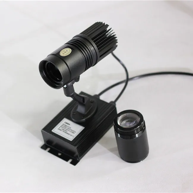 
10w LED Advertising Gobo Projector wall Static Logo projection Floor Logo Light 