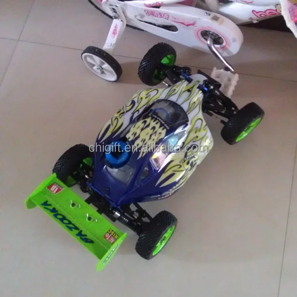  2 4G 1:8 4WD высокоскоростной газовый RC Nitro power внедорожный багги <span style=