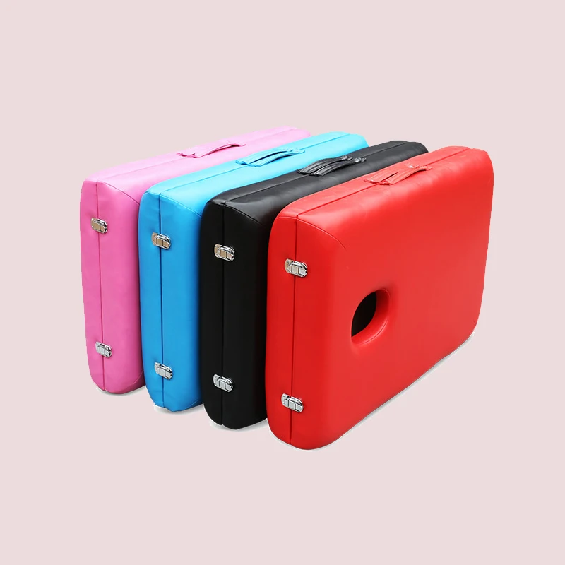 
Portable 2 section aluminum adjustable folding massage bed 