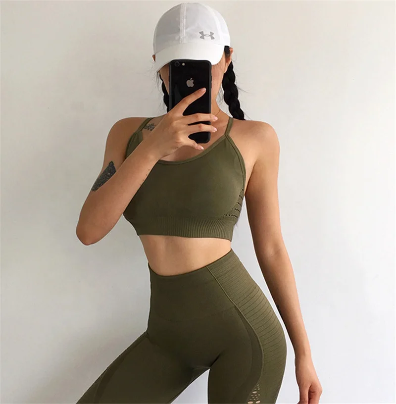 
Gym Fitness Clothing Shape-Enhancing Seamless Yoga Set 