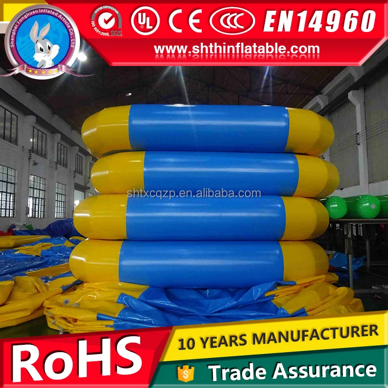 Inflatable portable swimming pool