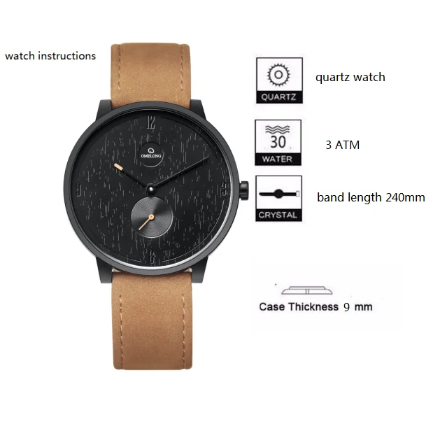 Fashion Brand Professional Ultrathin Quartz Wristwatch 2018 Style Crocodile Buckle Watch Band Ronda Movement