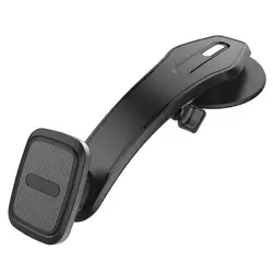 Car Phone Mount Magnetic Phone Holder Dashboard Windshield Adjustable Vehicle Phone Stand Universal