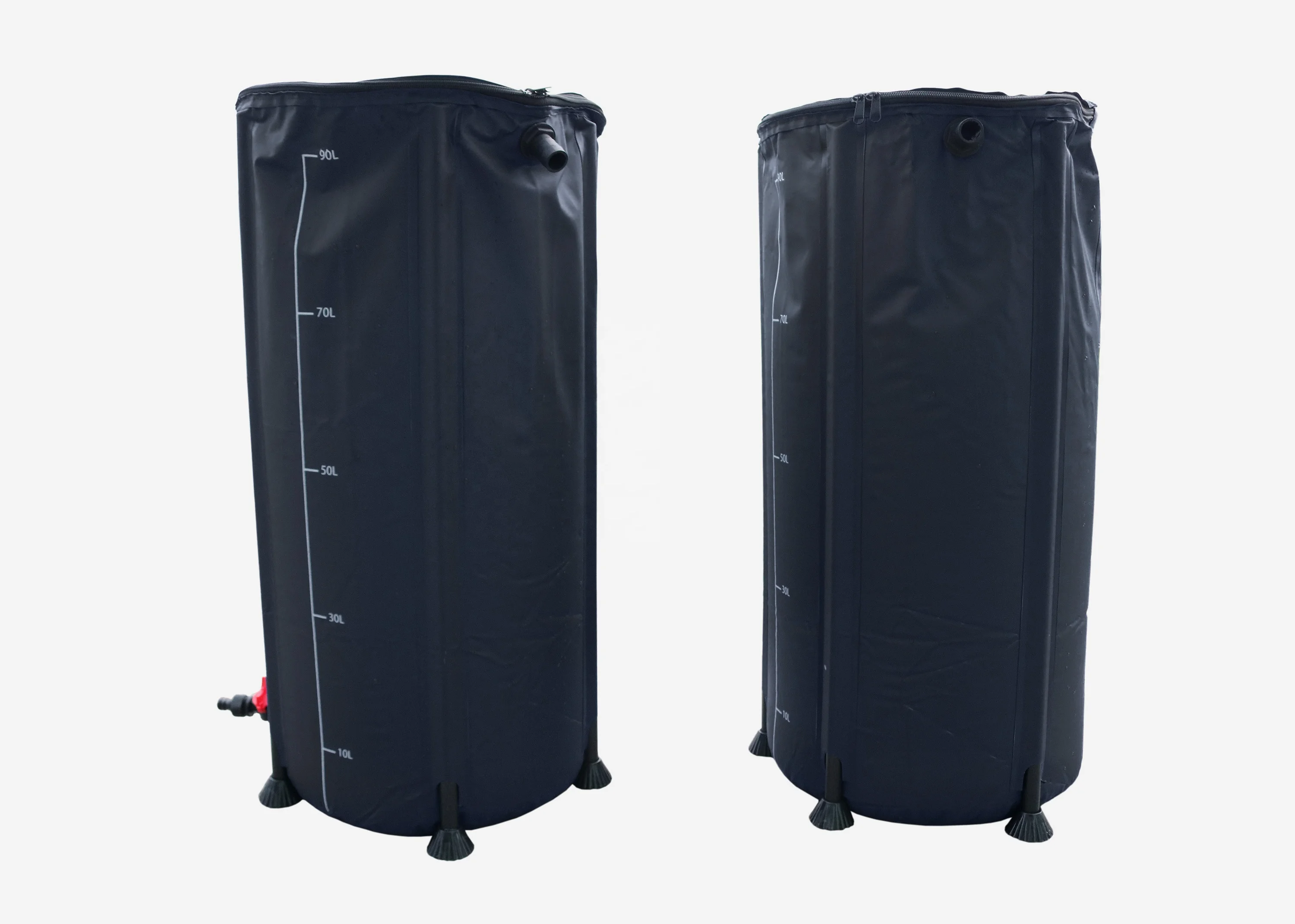 2023 hot sale garden water butt 26GALLON/50GALLON/60GALLON/70GALLON/132GALLON Collapsible RAIN Water Storage Barrel