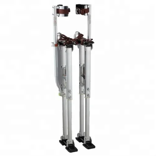Drywall tools aluminum drywall stilts 15 inch to 23 inch walking stilts for sale