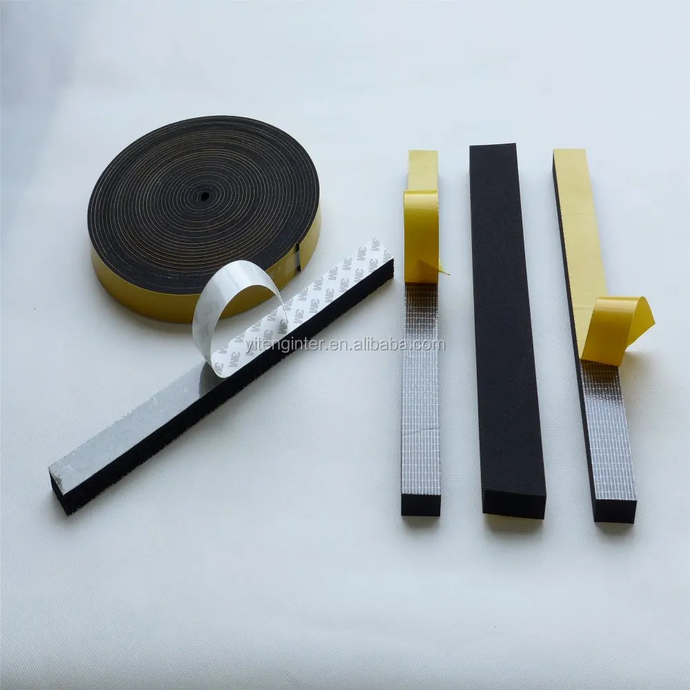 EPDM Foam Gasket Roll Strip with Different Tapes