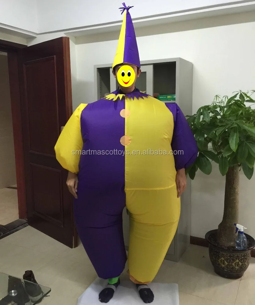 
 Взрослый костюм клоуна надувной костюм для вечеринки   (60378102857)