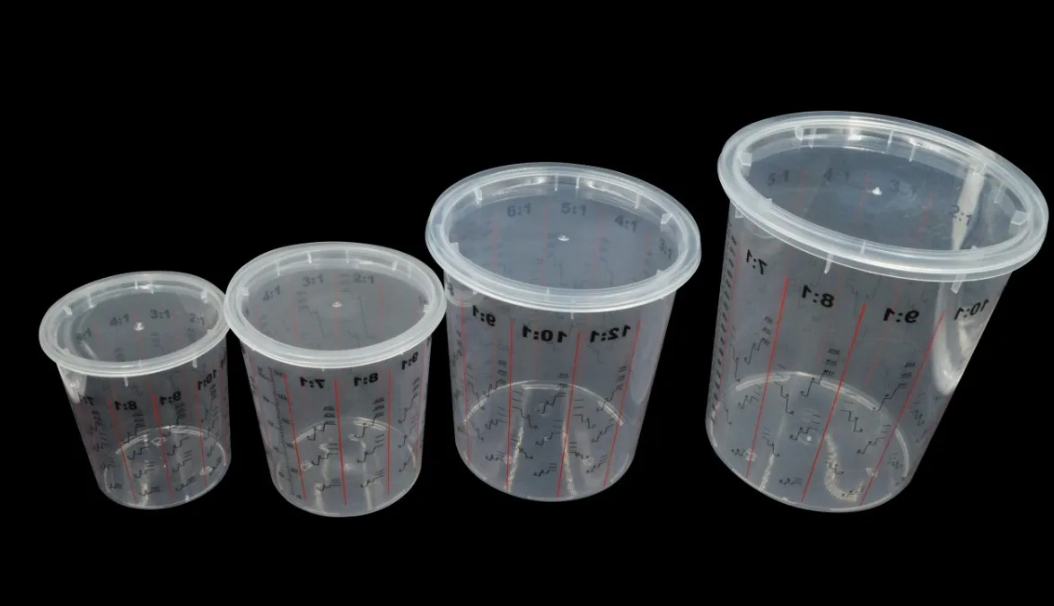 Экологичная дешевая пластиковая машина для измерения вязкости краски, эмалевая краска, устойчивая к упаковке, рынок ремонта столкновений