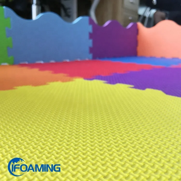 Pastel Colour EVA Kids Play Mat Baby Non-Toxic Foam Fence Puzzle Mat