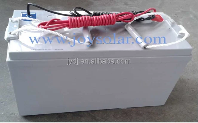 12V 24V 100ah 200ah 300ah maintenance free deep cycle gel battery for solar street lighting