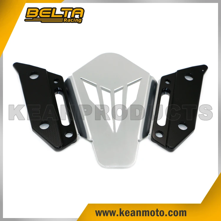Motorcycle Windscreen Bracket Windshield Mounting Brackets For FJ-09 / MT-09 Tracer 2015 KWSB-1401