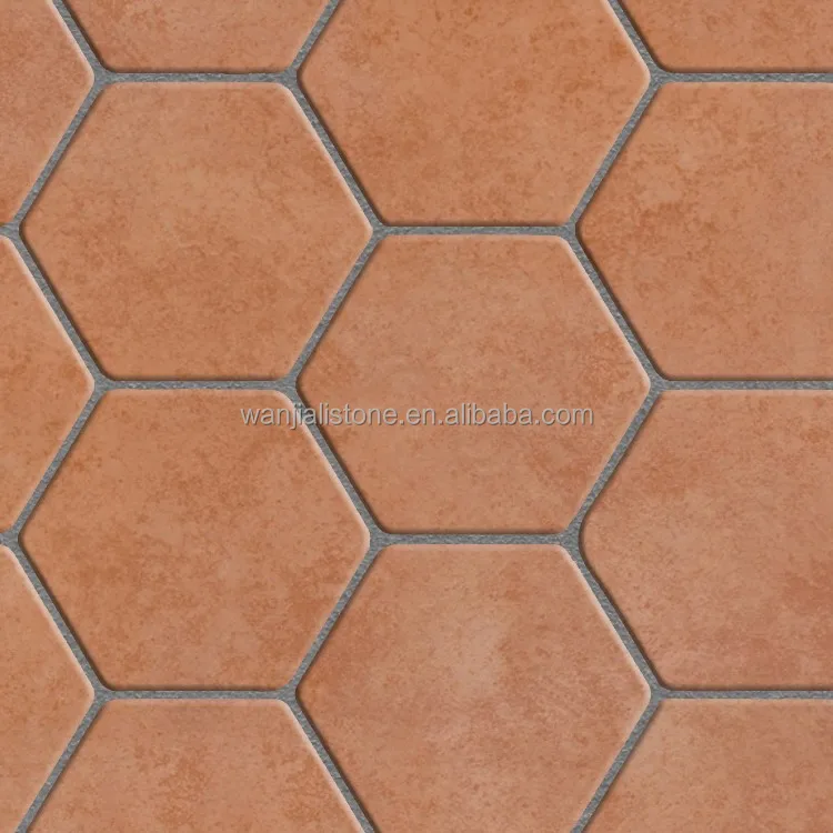 
Hexagon Terracotta Floor Tile 