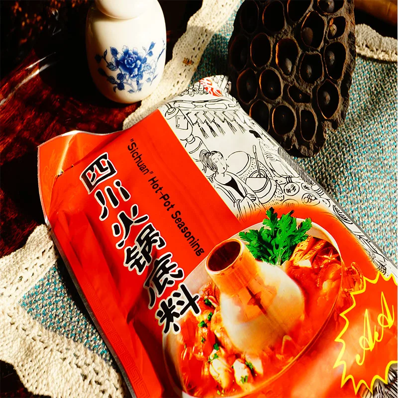 
Chinese Sichuan Spicy Taste Hot Pot Seasoning 