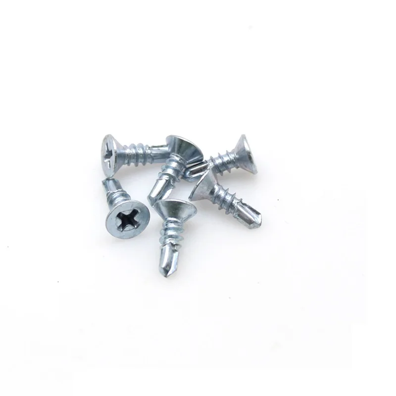 satnadard din 7504p flat countersunk head drilling screw by China