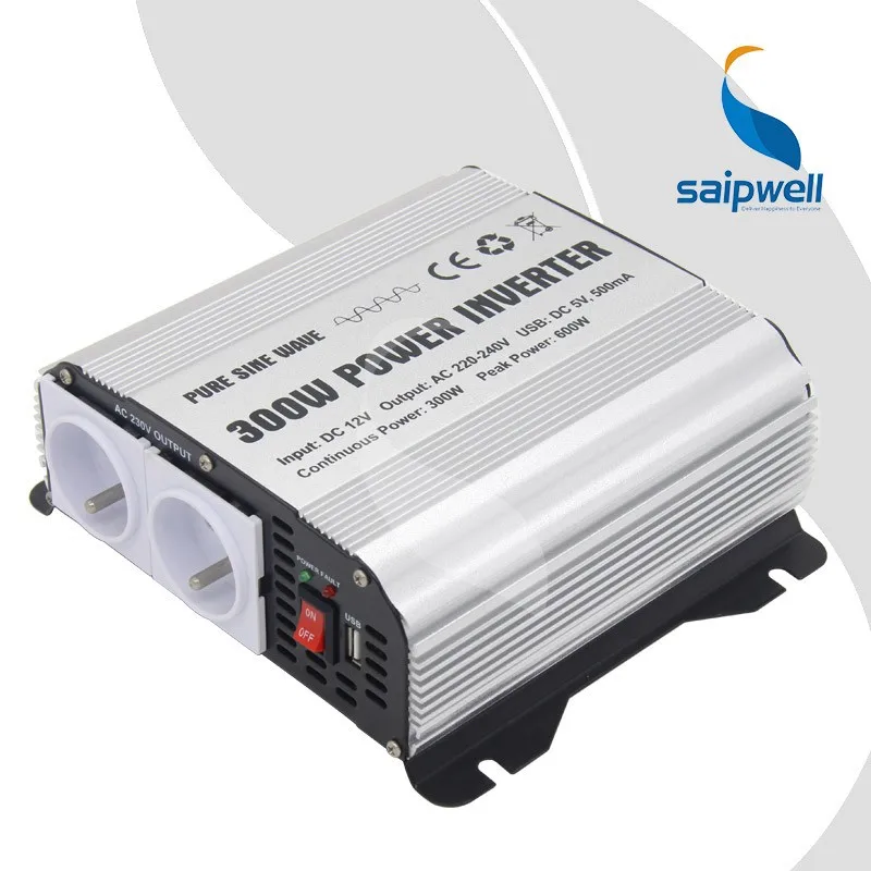 универсальный разъем 300 Вт инвертор автомобиля DC 12 В в переменное 220 В завод автомобилей чистая синусоида инвертор